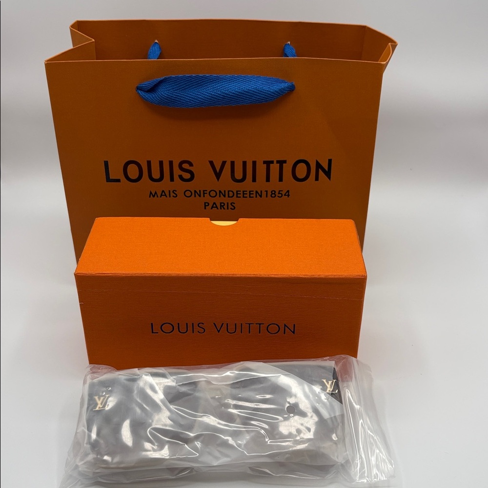 Louis Vuitton Monogram Brown and Gold Sunglasses